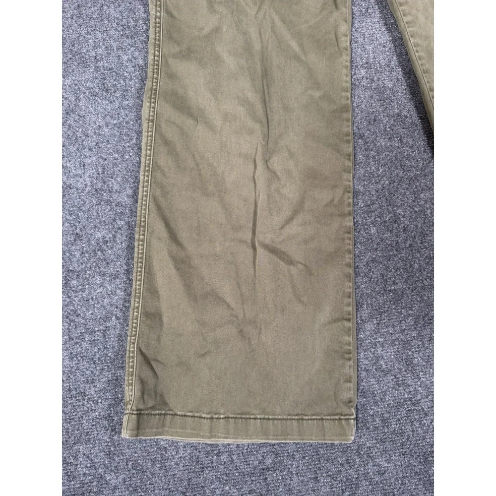 Sanctuary ReIssue Cargo Pants Womens Large Green Wide Leg Utility Adjustable - Picture 2 of 16